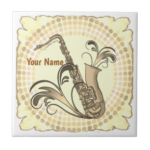 Carreau Rythme de Saxophone 