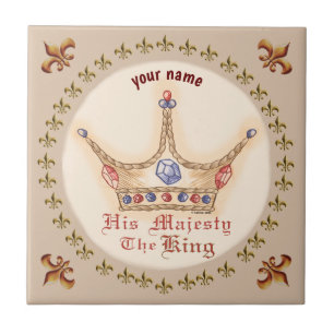 Carreau Sa Majesté le roi