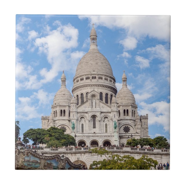 Carreau Sacré Coeur sur Montmartre - Paris, France (Devant)