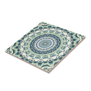 Carreau Sage Lavender Mandala