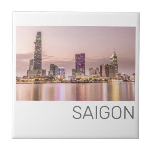 Carreau Saigon Ho Chi Minh Ville HCMC Vietnam Sunset