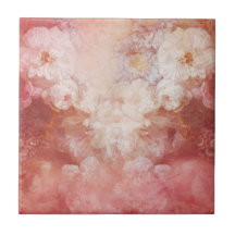 Salle de bain vintage Florale