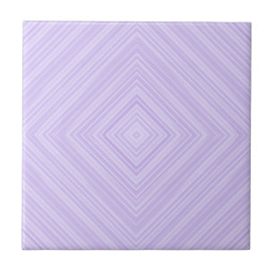 Carreau Salle De Bains Géométrique Diamant Violet Et Lilac