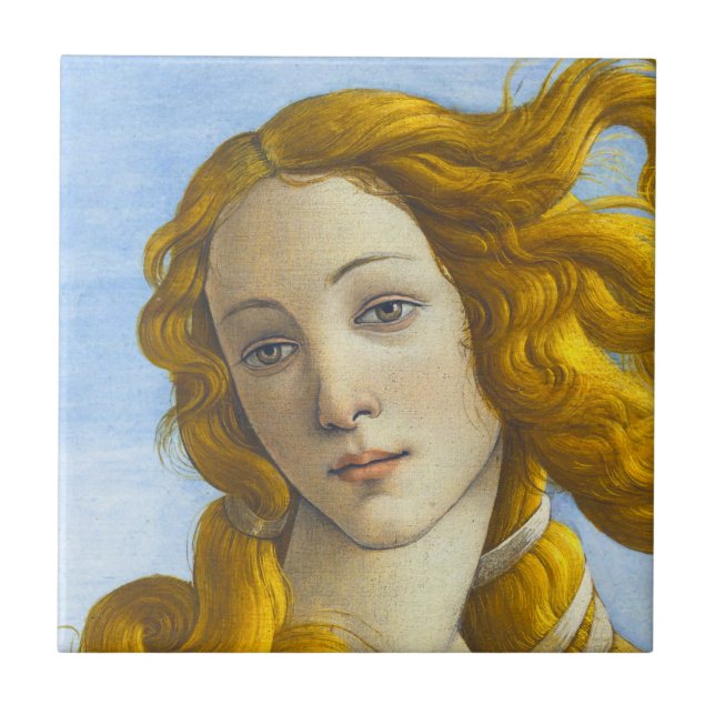 Carreau Sandro Botticelli - Détail de la naissance de Vénu (Devant)