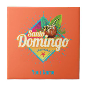Carreau Santo Domingo Caraïbes République Dominicaine Retr