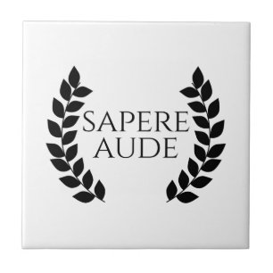 Carreau Sapere Aude