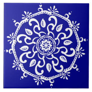 Carreau Sapphire Mandala