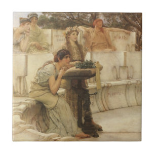 Carreau Sappho et Alcaeus par Sir Lawrence Alma Tadema