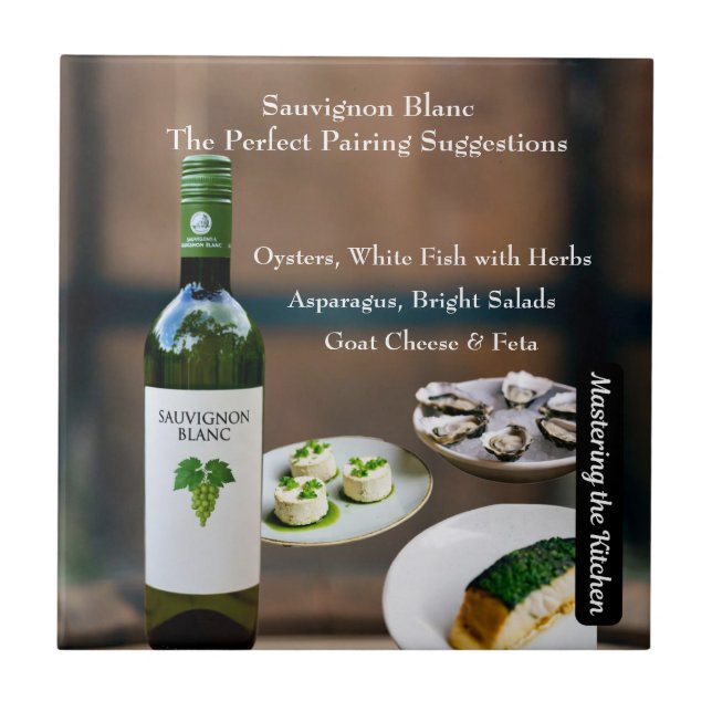 Carreau Sauvignon Blanc Wine Pairing Guide (Devant)