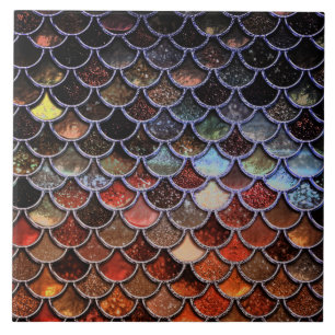 Carreau Scales de sirènes de Parties scintillant de luxe E