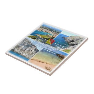 Carreau SCL026 FAVIGNANA ISLAND, Mosaic, Sicile,