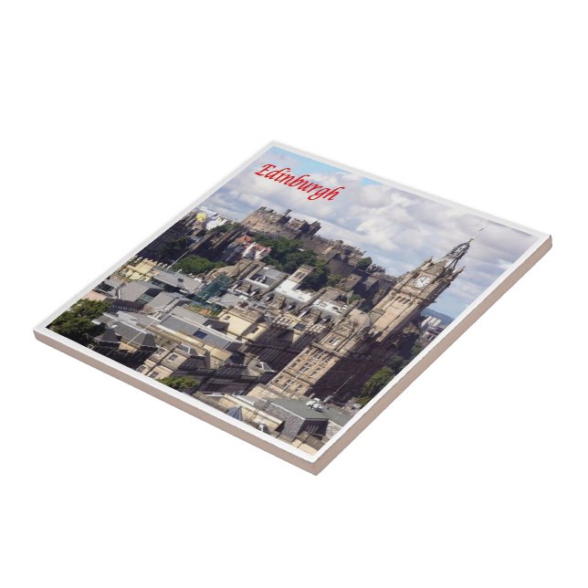 Carreau SCT019 EDINBURGH, Écosse, Europe, (Côté)