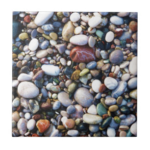 Carreau Sea Pebbles Beach Styles Rhodes Grèce