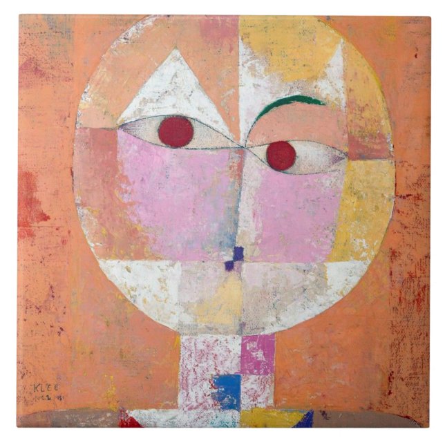 Carreau Senecio, Paul Klee (Devant)