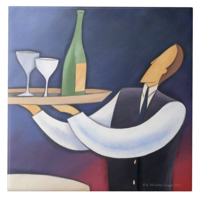 Carreau Service de bouteille (Devant)