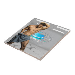 Carreau Serviette pour homme de SlipperyJoe's mur de briqu