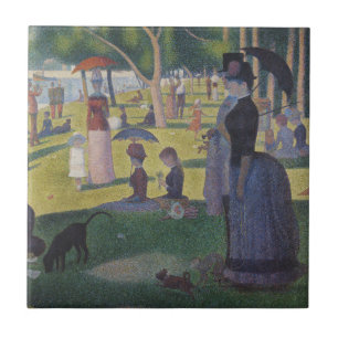Carreau Seurat dimanche La Grande Jatte Beaux-Arts