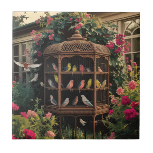 Carreau Shabby Chic Birdcage Carrelage céramique