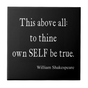 Carreau Shakespeare que la citation à Thine possèdent