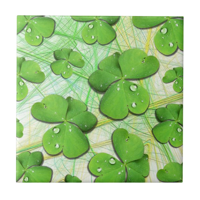 Carreau Shamrock vert St Patrick iPhone 5 Coque-Mate (Devant)