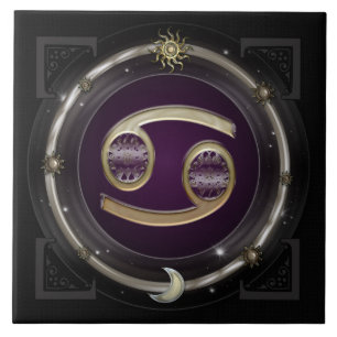 Carreau Signe de zodiaque de Cancer