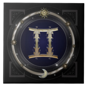 Carreau Signe de zodiaque de Gémeaux