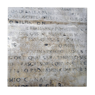 Carreau Signe romain antique