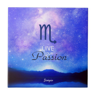 Carreau SIGNE Zodiaque Scorpio Star Dreamy Sky Citation