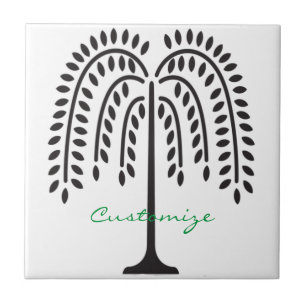 Carreau Silhouette de Willow en pleurs Thunder_Cove