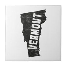 Silhouette vintage à la maison de carte du Vermont