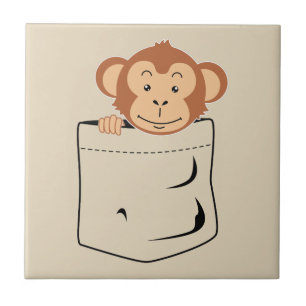 Carreau Singe dans la poche