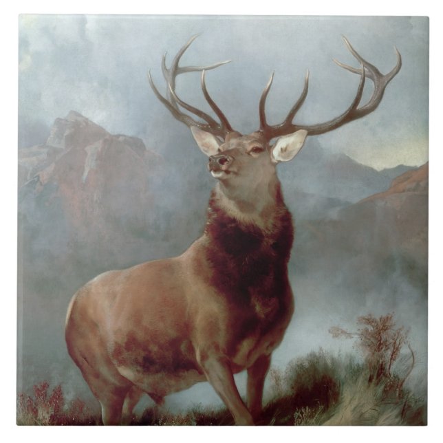 Carreau Sir Edwin Landseer | Monarque du Glen, 1851 (Devant)