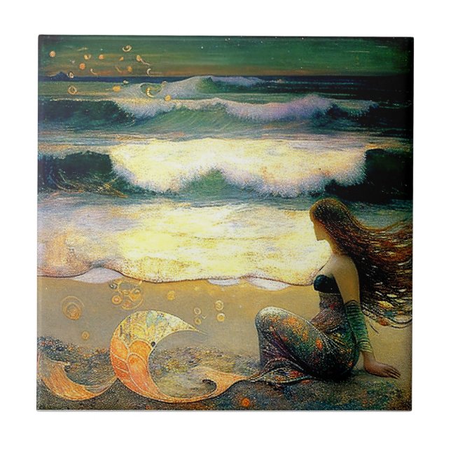 Carreau Sirène et Golden Sea Sprites (Devant)