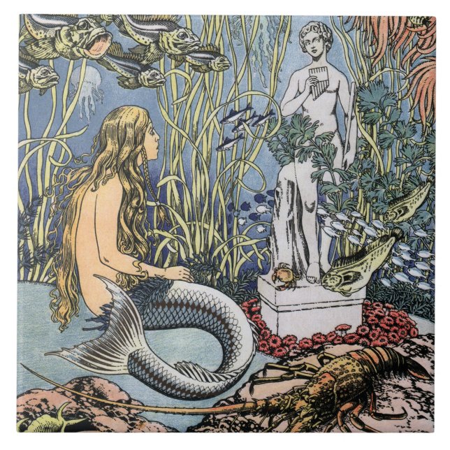 Carreau Sirène par Ivan Bilibin (Devant)