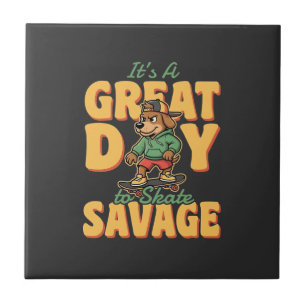 Carreau Skate Dog Great Day Savage