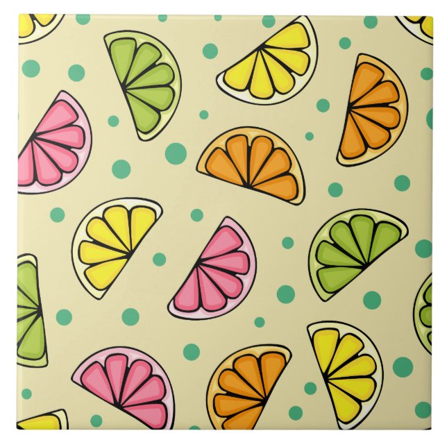 Carreau Slices Citrus (Devant)