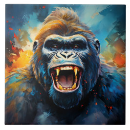 Carreau Smiling gorilla