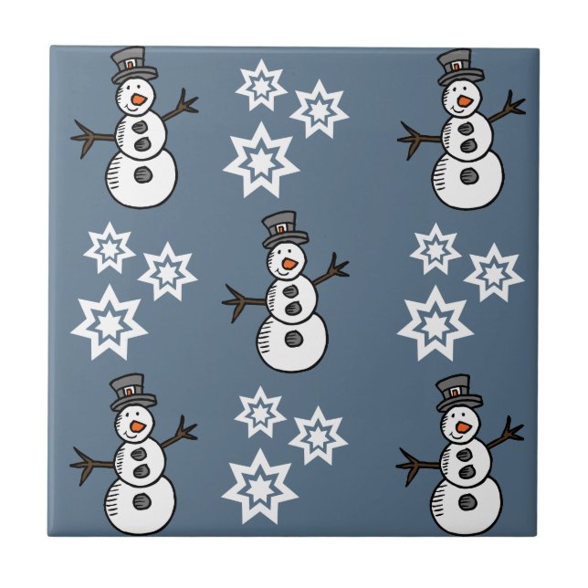 Carreau Snowman (Devant)
