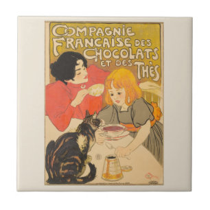 Carreau Société Française des Chocolats et des Thés, Art n