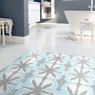 Carreau sol en mosaïque Carrelage en céramique (gris-bleu)