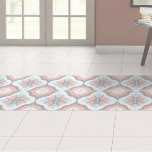 Carreau sol en mosaïque Carrelage en céramique (rouge-bleu