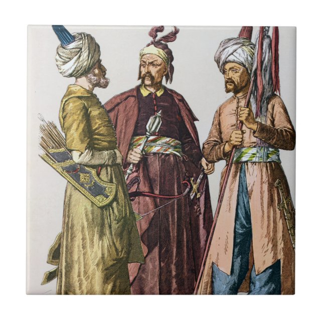 Carreau Soldats de l'Empire ottoman (Devant)