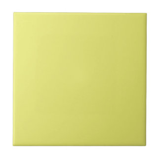 Carreau Solid Bright Lemon Yellow Tile