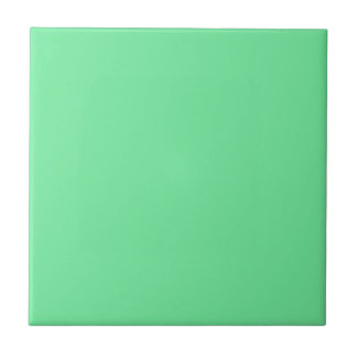 Carreau Solid Bright Lime Green Tile