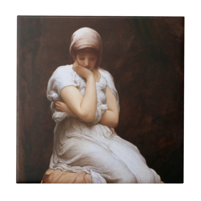 Carreau Solitude (par Frederic Leighton) (Devant)