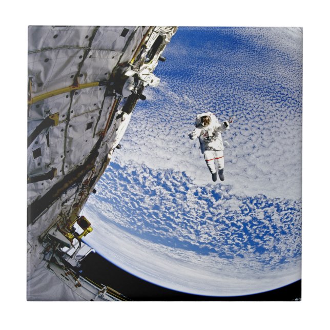 Carreau Sortie d'astronaute dans l'espace (Devant)