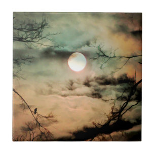 Carreau Souhaitez Une Pleine lune