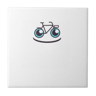 Carreau Sourire à vélo