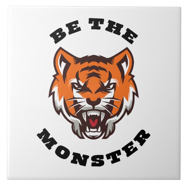 CARREAU SOYEZ LE MONSTRE (Devant)