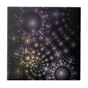 Carreau Sphère fractale Art Mandala Universe